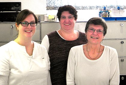 Ihre Ansprechpartnerinnen bei Terminen und Abrech­nungs­fragen